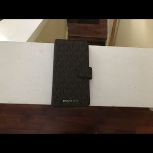 Authentic Michael Kors IPhone 7+ & 8+ Folio Case